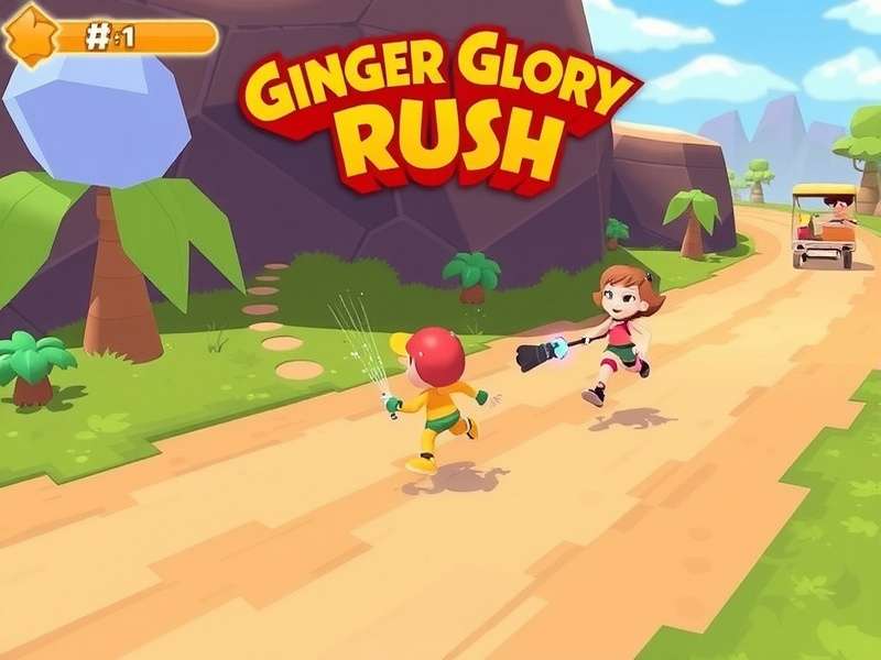 Ginger Glory Rush gameplay screenshot