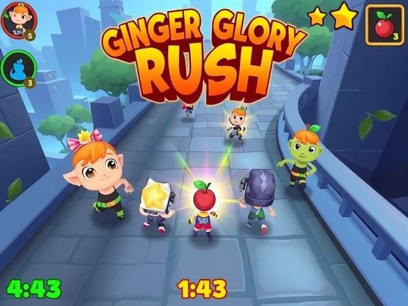 Ginger Glory Rush character customization